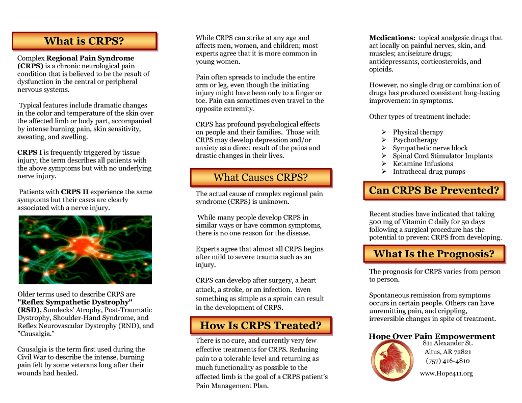 HOP What is CRPS Brochure - Balloons White Interiror  Blue Sky Front_12