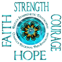 Faith Strength Courage Hope - CRPS RSD
