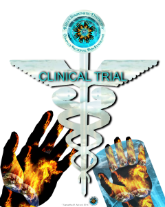 CRPS RSD CLINICAL TRIAL Medical Symbol Asclepius Caduceus